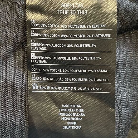 Volcom Charcoal Heather Shorts, size 34 - Picture 5 of 5